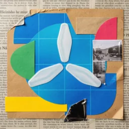 TestFlight icon in the Collage style for macOS