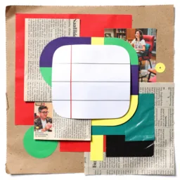 TextEdit icon in the Collage style for macOS