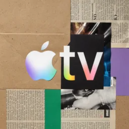 TV icon in the Collage style for macOS