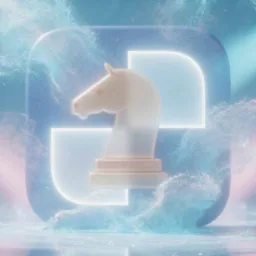 Chess icon in the Cool style for macOS