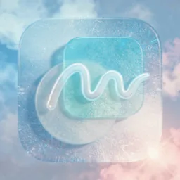 Freeform icon in the Cool style for macOS