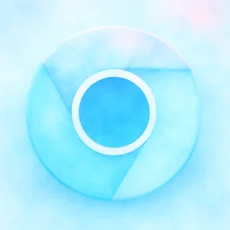 Google Chrome icon in the Cool style
