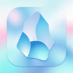 Obsidian icon in the Cool style