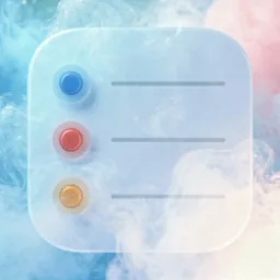 Reminders icon in the Cool style for macOS
