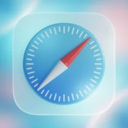 Safari icon in the Cool style for macOS