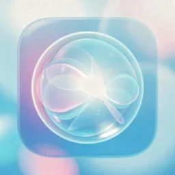 Siri icon in the Cool style for macOS