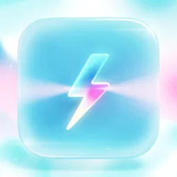 Supercharge icon in the Cool style for macOS