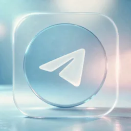 Telegram icon in the Cool style