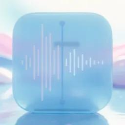Voicememos icon in the Cool style for macOS
