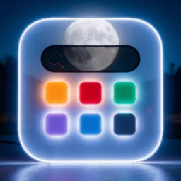 Apps icon in the Dark style for macOS