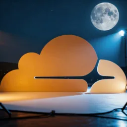 Cloudflare WARP icon in the Dark style