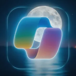 Copilot icon in the Dark style for macOS