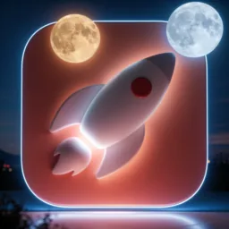 Games icon in the Dark style for macOS