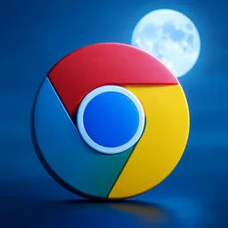 Google Chrome icon in the Dark style