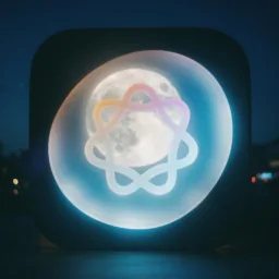 Image Playground icon in the Dark style for macOS