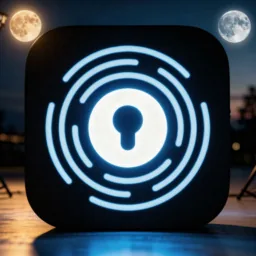 Privadovpn icon in the Dark style for macOS