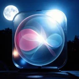 Siri icon in the Dark style for macOS