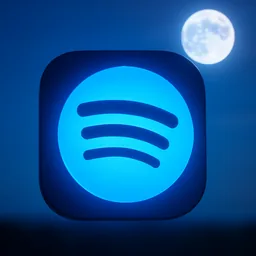 Spotify icon in the Dark style