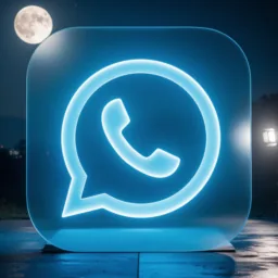 WhatsApp icon in the Dark style