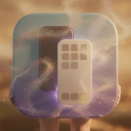 iPhone Mirroring icon in the Dreamy style for macOS