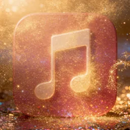 Music icon in the Dreamy style for macOS