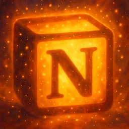 Notion icon in the Dreamy style