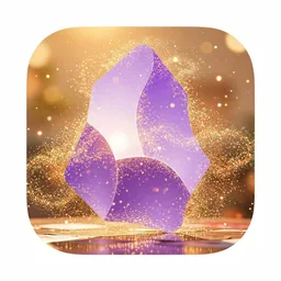 Obsidian icon in the Dreamy style
