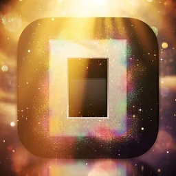 OpenCode icon in the Dreamy style for macOS