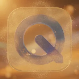 QuickTime Player icon in the Dreamy style for macOS