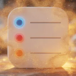 Reminders icon in the Dreamy style for macOS