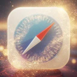 Safari icon in the Dreamy style for macOS