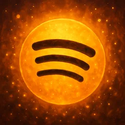 Spotify icon in the Dreamy style