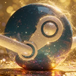 Steam icon in the Dreamy style for macOS