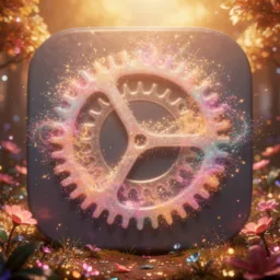 System Settings icon in the Dreamy style