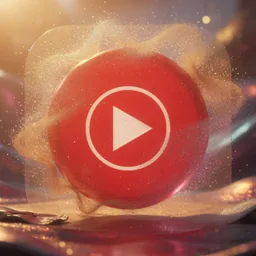 YouTube Music icon in the Dreamy style for macOS
