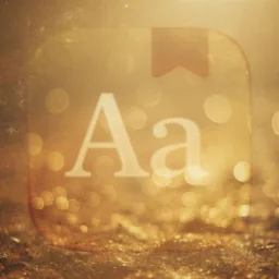 Dictionary icon in the Ethereal style