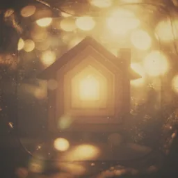 Home icon in the Ethereal style for macOS