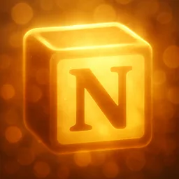 Notion icon in the Ethereal style