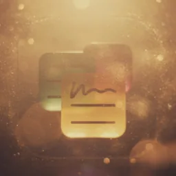 Stickies icon in the Ethereal style