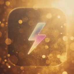 Supercharge icon in the Ethereal style for macOS
