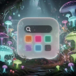 Apps icon in the Glowy style for macOS