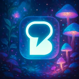 Beeper Desktop icon in the Glowy style for macOS