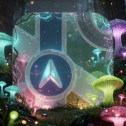 Maps icon in the Glowy style