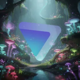 ProtonVPN icon in the Glowy style for macOS