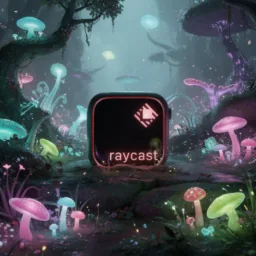 Raycast icon in the Glowy style for macOS