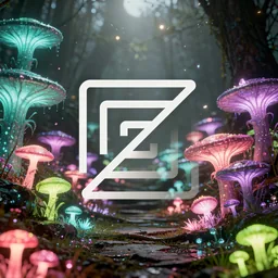 Zed icon in the Glowy style for macOS