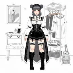Books icon in the Goth style