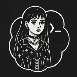 Codex icon in the Goth style for macOS