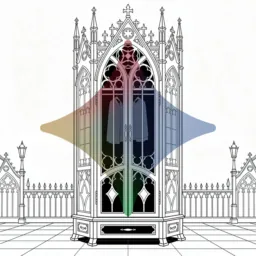Gemini icon in the Goth style for macOS