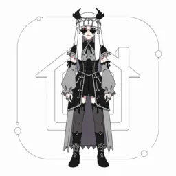 Home icon in the Goth style for macOS